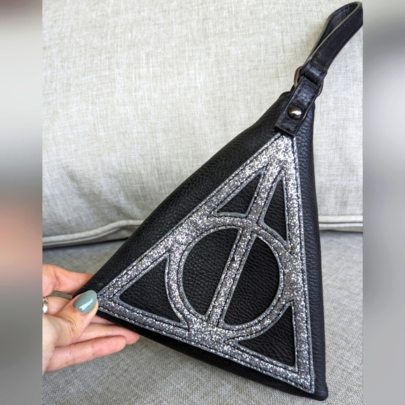 EUC Danielle Nicole Deathly Hallows Clutch Handbag -Universal Studios Exclusive - Picture 1 of 9